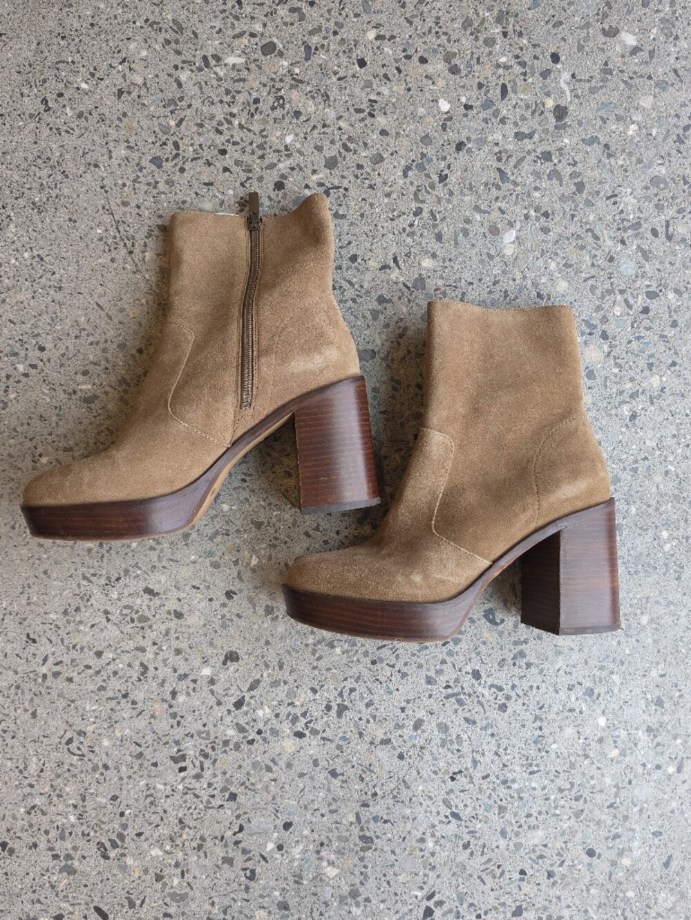 Vince Camuto Platform Boots - Picture 2 of 8